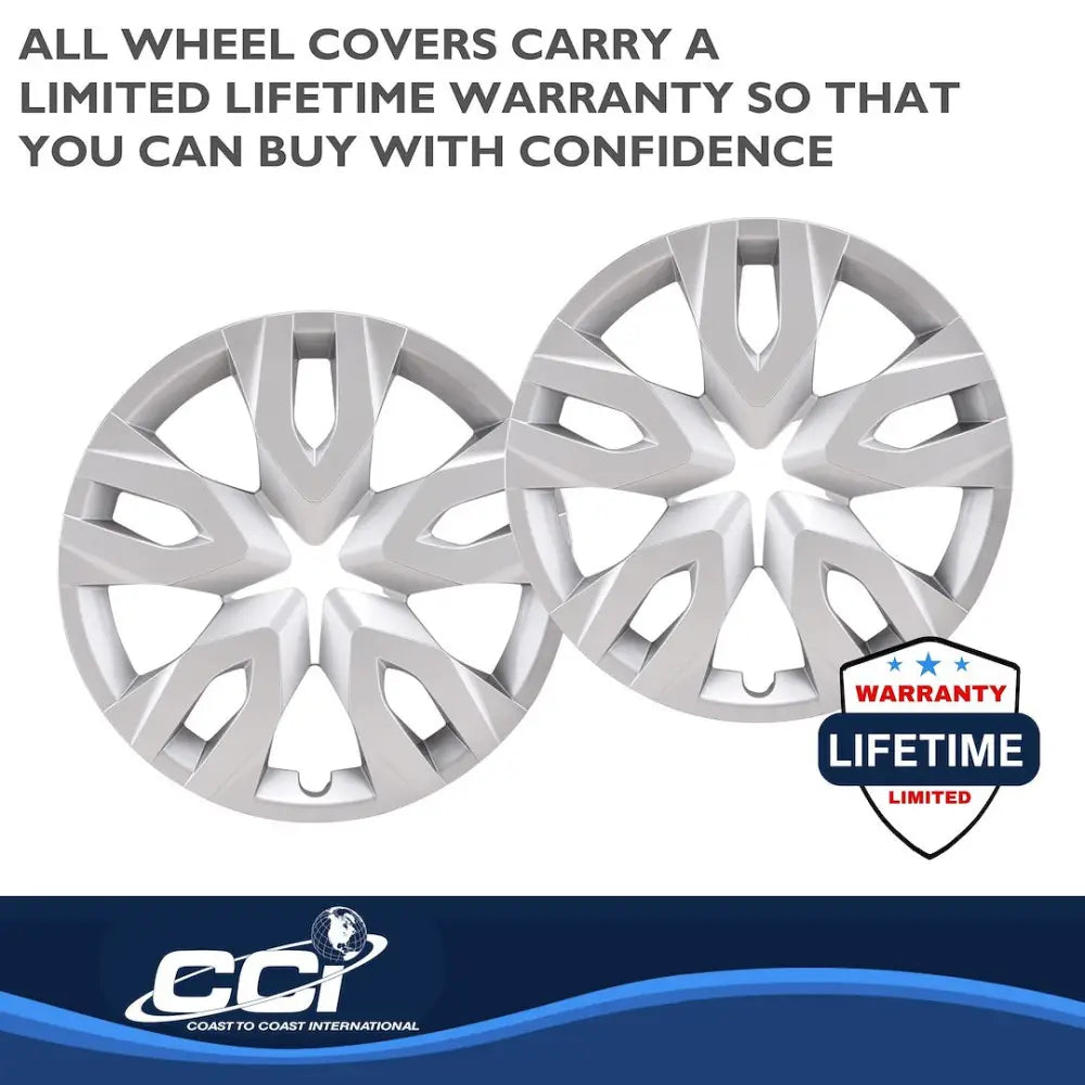 Coast2Coast Limited Lifetime Warranty Wheel Cover IWC55617S - Black WC 21-25 Cross GL 17 Dbl SP