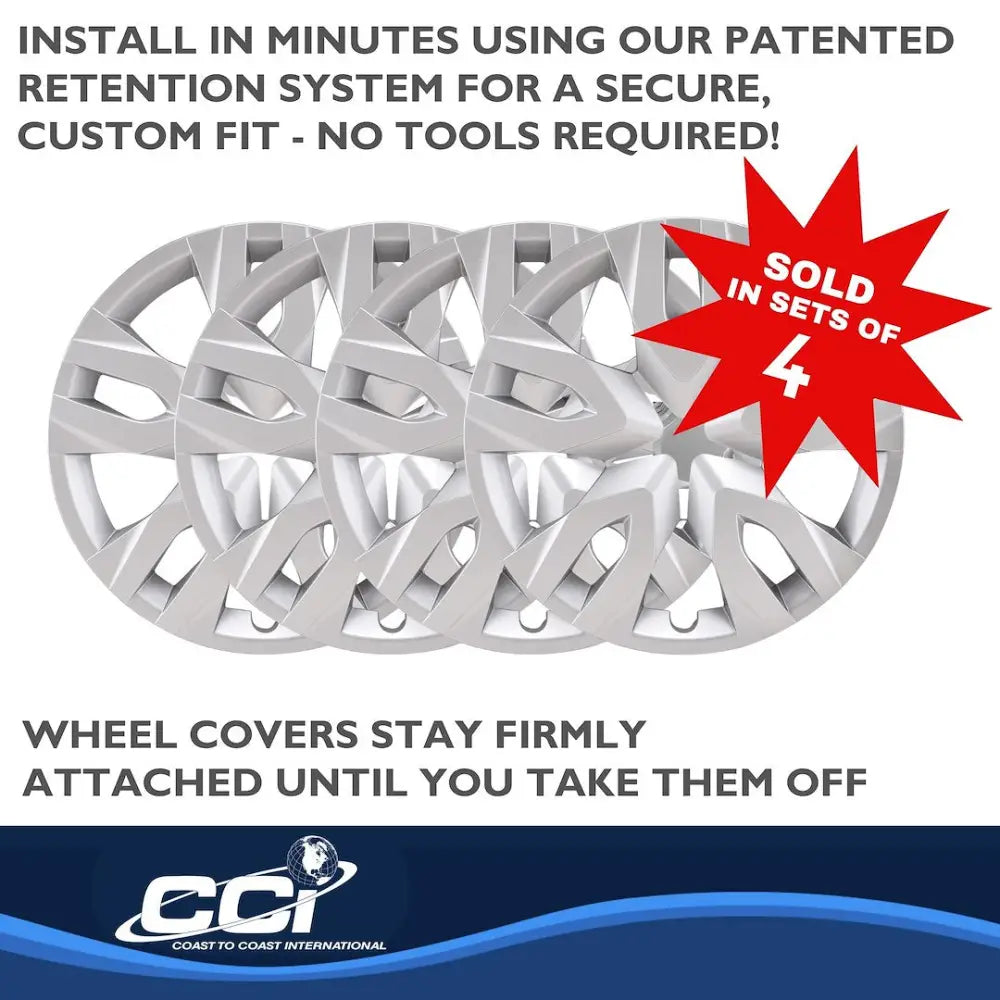 Coast2Coast Limited Lifetime Warranty Wheel Cover IWC55617S - Black WC 21-25 Cross GL 17 Dbl SP