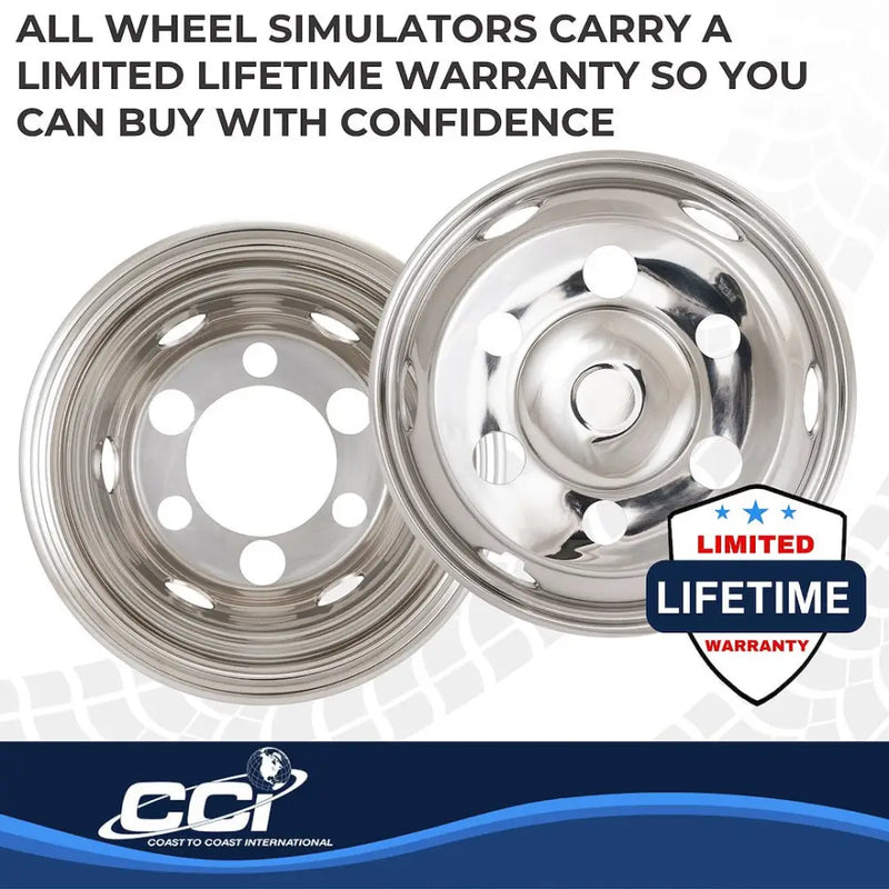 Coast2Coast Limited Lifetime Warranty Wheel Simulator Iwcn16I90 - Sim 90-25 Npr SS 16 HH