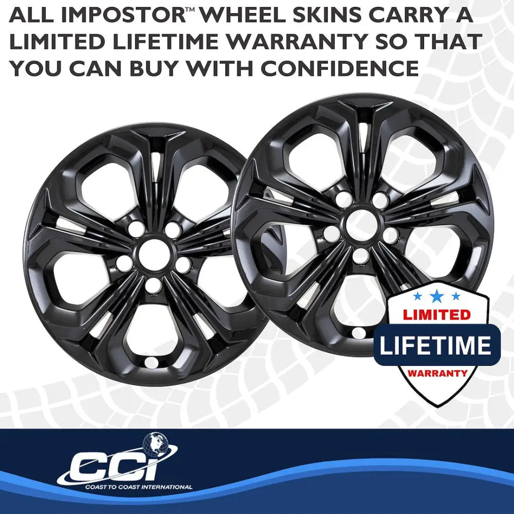 Coast2Coast Limited Lifetime Warranty Wheel Skin IMP517Black - Imp 23-25 Accord LX EX-L 17 10 Spk IMP517BLK