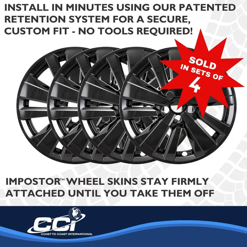 Coast2Coast Limited Lifetime Warranty Wheel Skin IMP519Black - Black WS 22-25 Pathfndr 10 Spk GL 18 IMP519BLK