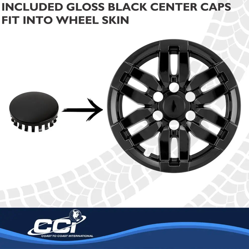 Coast2Coast Limited Lifetime Warranty Wheel Skin IMP520Black - Imp 23-26 Colorado 17 BK Dbl Spk IMP520BLK