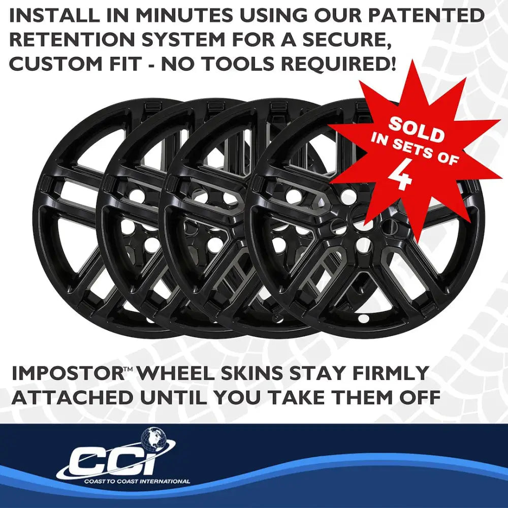 Coast2Coast Limited Lifetime Warranty Wheel Skin IMP521Black - Black Imp 25-26 Explorer Active 18 IMP521BLK