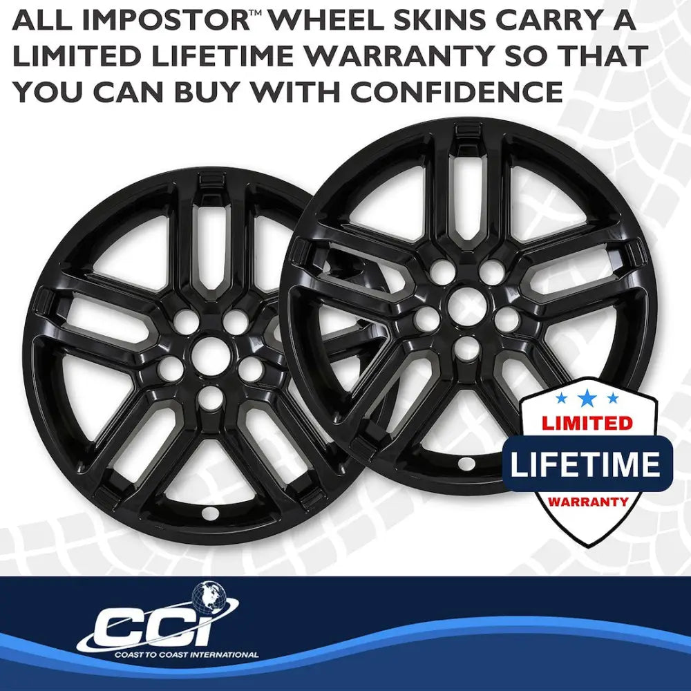 Coast2Coast Limited Lifetime Warranty Wheel Skin IMP521Black - Black Imp 25-26 Explorer Active 18 IMP521BLK