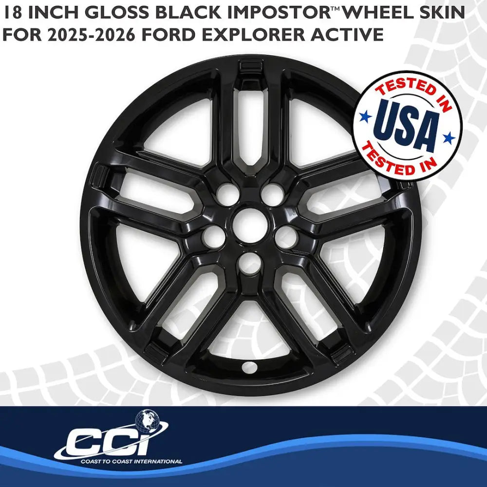 Coast2Coast Limited Lifetime Warranty Wheel Skin IMP521Black - Black Imp 25-26 Explorer Active 18 IMP521BLK