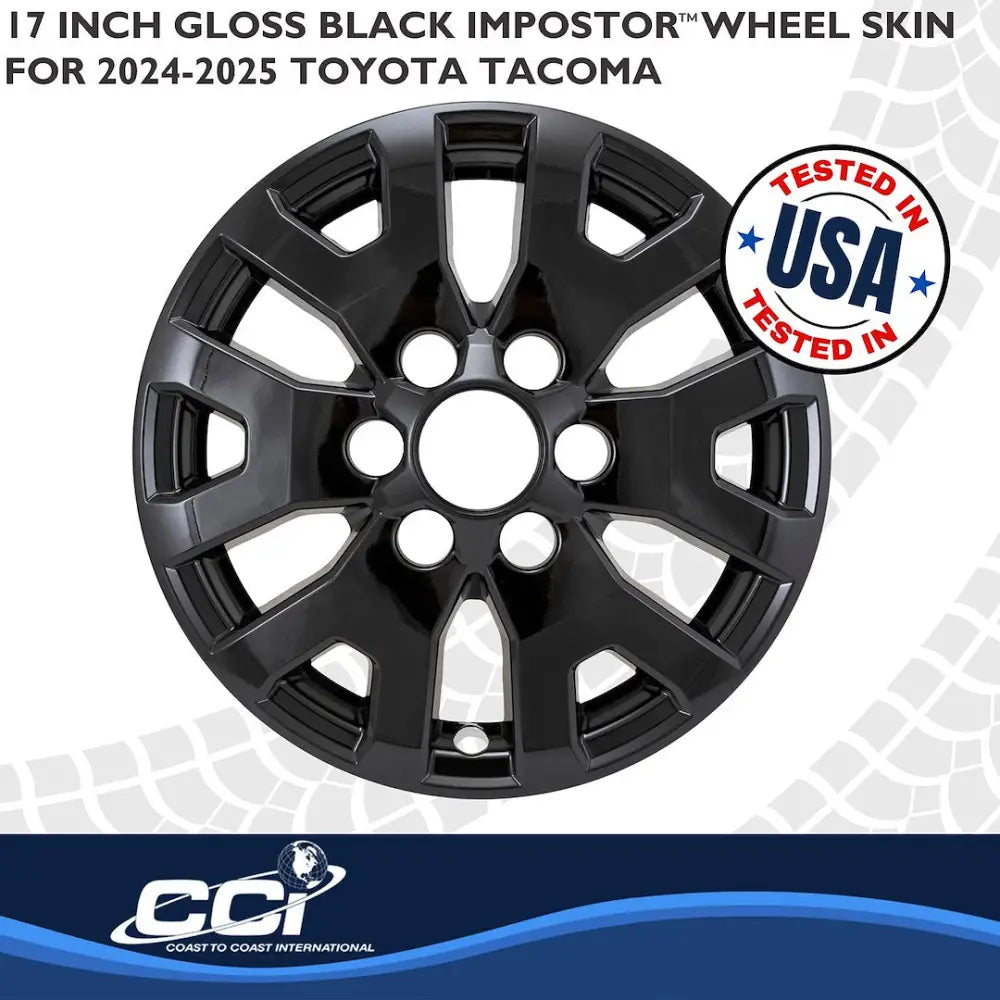 Coast2Coast Limited Lifetime Warranty Wheel Skin IMP524Black - Black Imp 24-25 Tacoma SR5 17 GL IMP524BLK