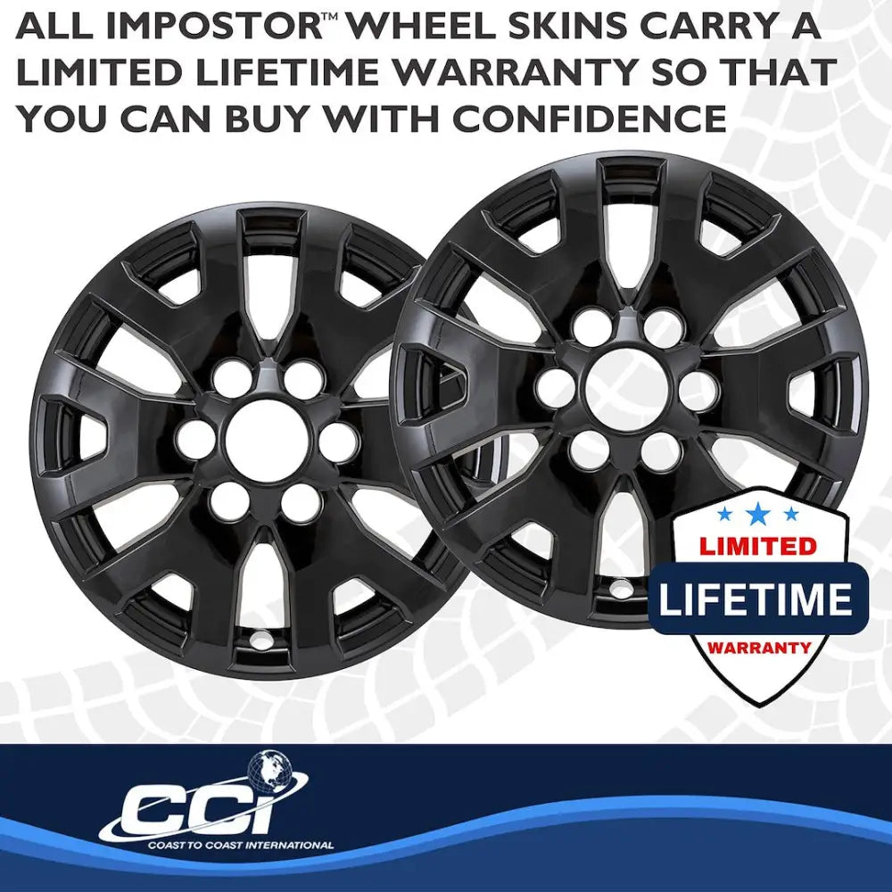 Coast2Coast Limited Lifetime Warranty Wheel Skin IMP524Black - Black Imp 24-25 Tacoma SR5 17 GL IMP524BLK