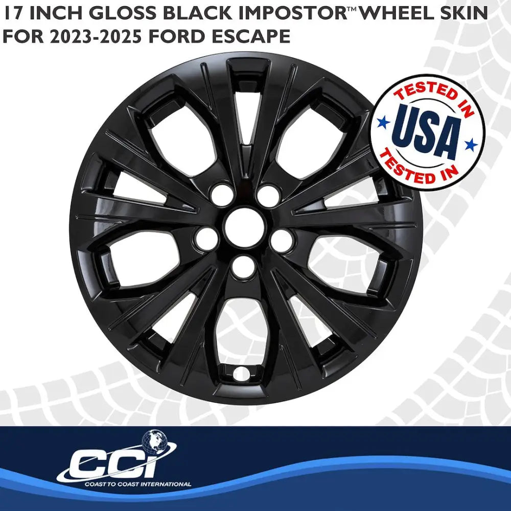 Coast2Coast Limited Lifetime Warranty Wheel Skin IMP526Black - Black Imp 23-25 Escape Active 17 GL IMP526BLK