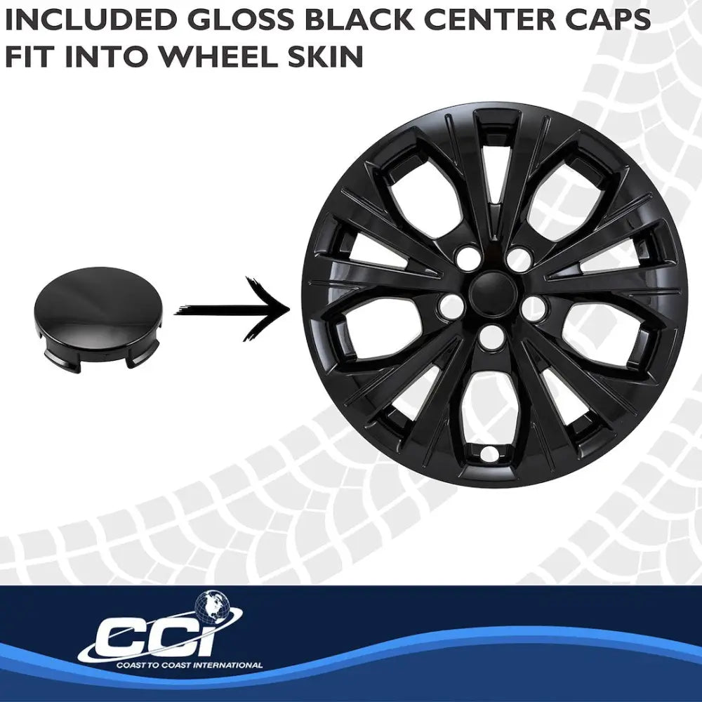 Coast2Coast Limited Lifetime Warranty Wheel Skin IMP526Black - Black Imp 23-25 Escape Active 17 GL IMP526BLK