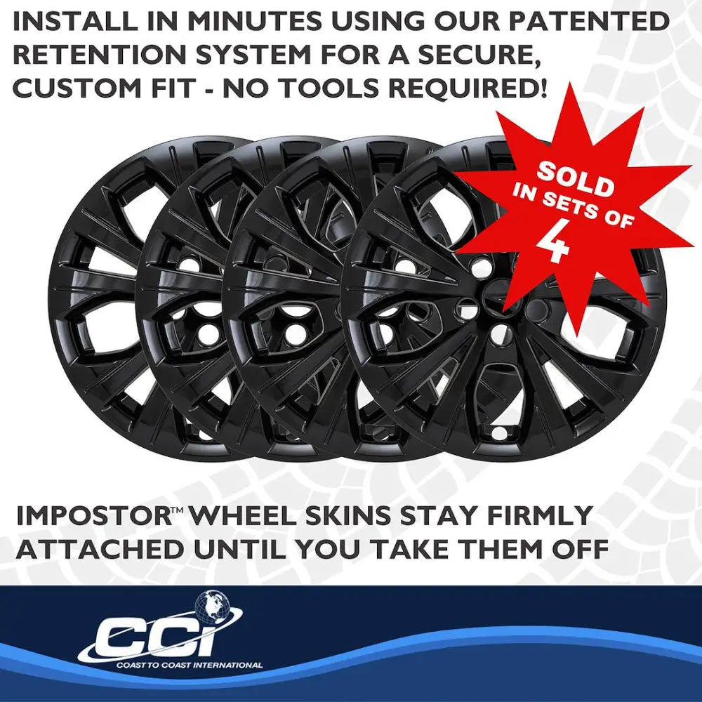 Coast2Coast Limited Lifetime Warranty Wheel Skin IMP526Black - Black Imp 23-25 Escape Active 17 GL IMP526BLK