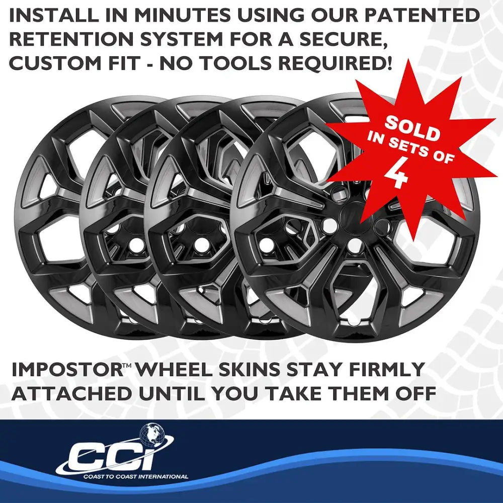 Coast2Coast Limited Lifetime Warranty Wheel Skin IMP528CB - Charcoal Black Imp 24-25 Compass 17