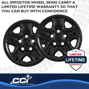 Coast2Coast Limited Lifetime Warranty Wheel Skin IMP77BLKN - WS 07-21 Tundra GL BK 18 Spoke