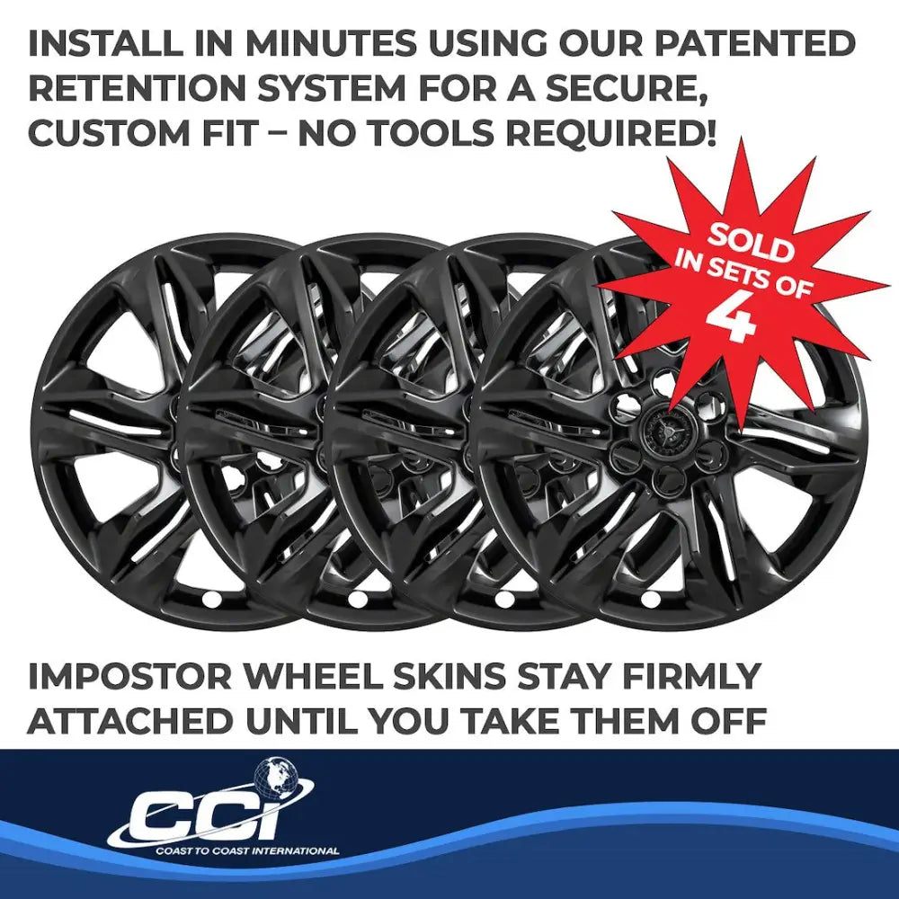 Coast2Coast Limited Lifetime Warranty Wheel Skin Iwcimp438Black - WS 19-22 Blazer GL BK 18 Spl Spk IWCIMP438BLK