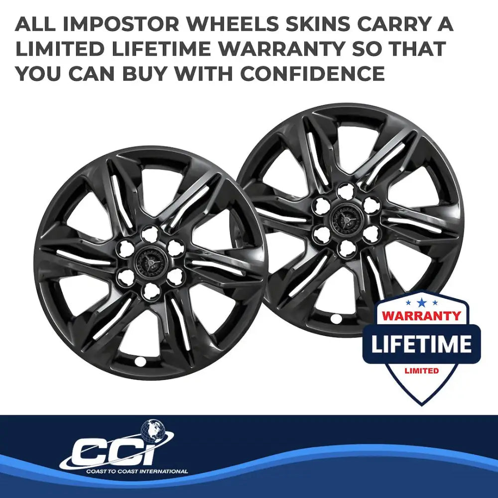 Coast2Coast Limited Lifetime Warranty Wheel Skin Iwcimp438Black - WS 19-22 Blazer GL BK 18 Spl Spk IWCIMP438BLK