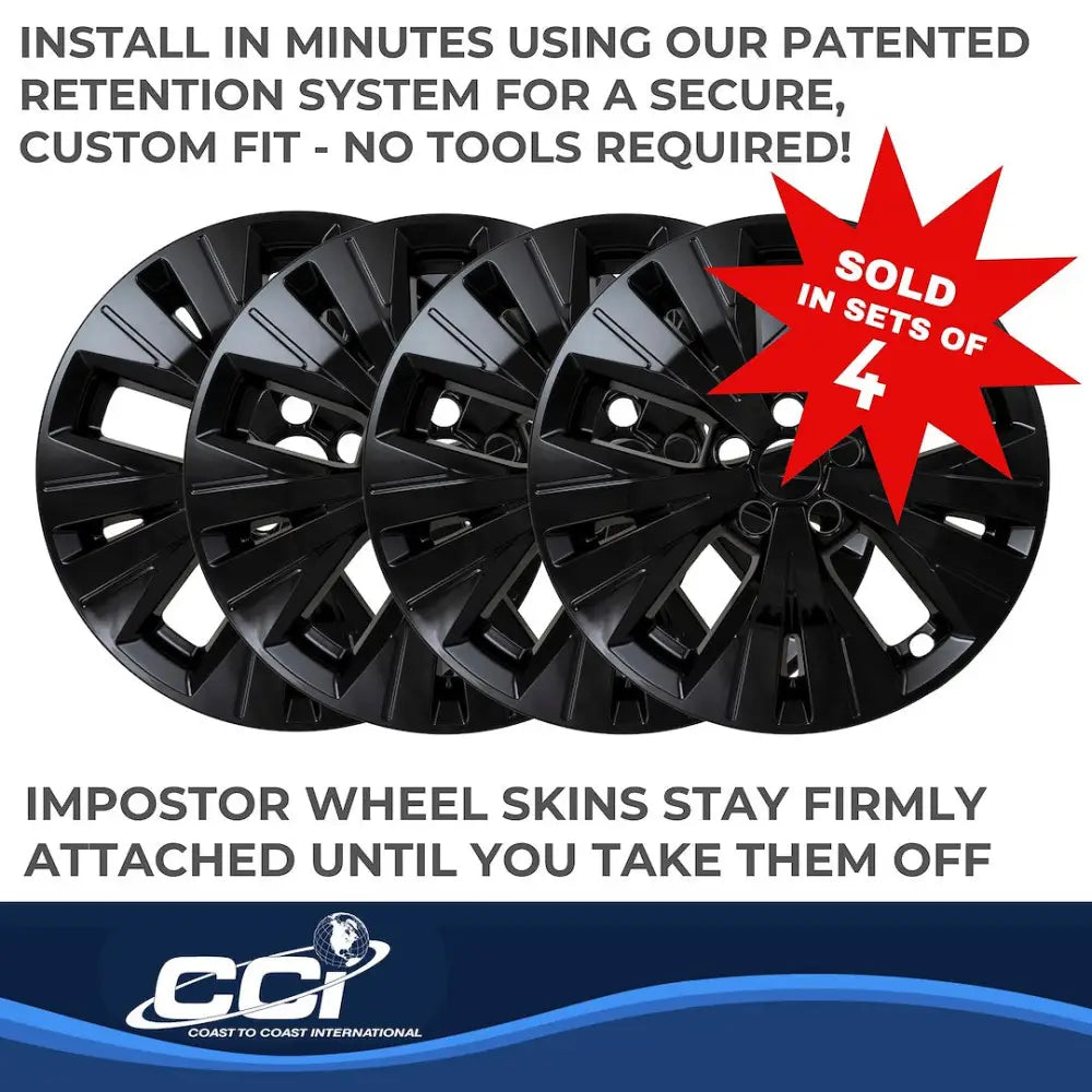 Coast2Coast Limited Lifetime Warranty Wheel Skin Iwcimp503Black - Imp 21-23 Rogue GL BK 18 10 Spk IWCIMP503BLK