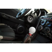 COBB 271350-W-RD Cobb 07-10 MazdaSpeed3 Shift Knob - White Knob w/Race Red Base