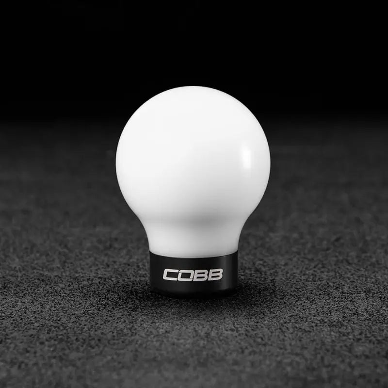 COBB 252350-W-BK Cobb 08-10 EVO X GSR/MR/MRT White with Black Base Shift Knob
