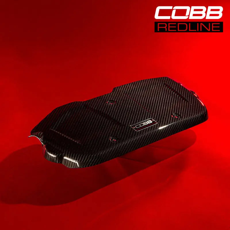 COBB 442605 Cobb 15-21 Subaru WRX Redline Carbon Fiber Engine Cover - Gloss Finish