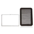 Two rectangular cobb evo high flow filters for EVO X high performance air intake