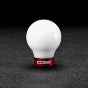 COBB 213350-W-RD Cobb Subaru 6-Speed COBB Knob - White Knob w/ Race Red