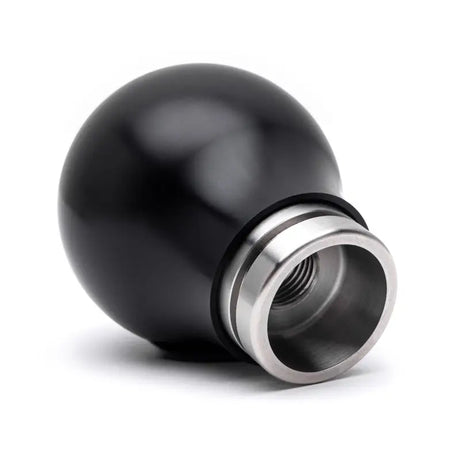 Black spherical gear shift knob from Cobb Subaru 6-Speed Weighted COBB Knob with collars