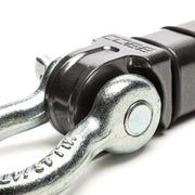 Cobb Tuning 2in hitch receiver D-ring shackle with black silver cube chain tool