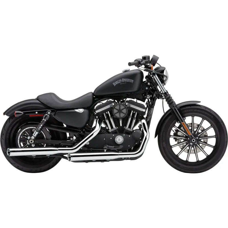 Cobra 3" RPT Slip-Ons Exhaust 6031 - Chrome Slip-ONS Sportster 14-24