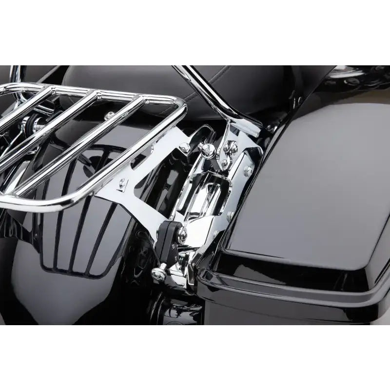 Backrest Mounting Kit Chrome Flh/Flt 14 22 - COBRA