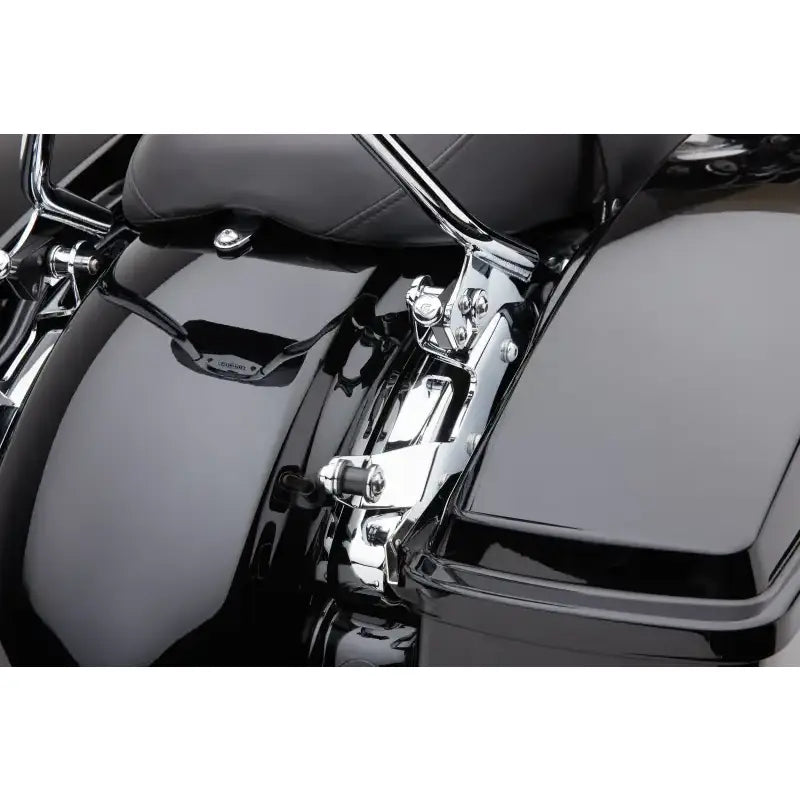 Backrest Mounting Kit Chrome Flh/Flt 14 22 - COBRA