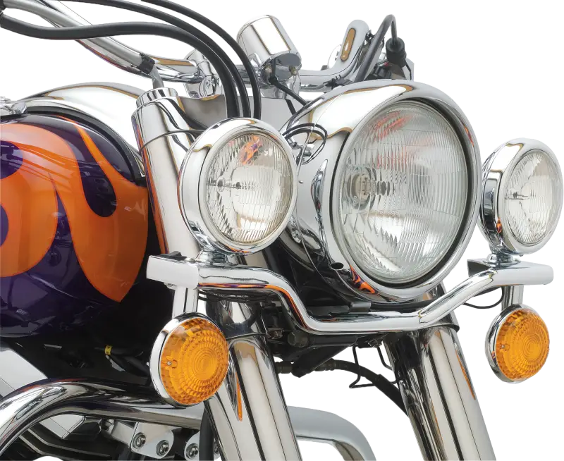 Light Bar Chrome Yam V Star 1100 Classic 99 09 - COBRA