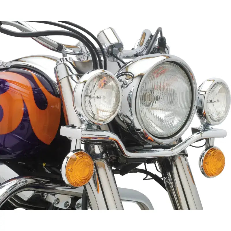 Light Bar Chrome Yam V Star 1100 Classic 99 09 - COBRA