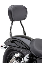Short Sissy Bar Round Blk Flstf 07 17 Fxst/S/B 06 10 - COBRA