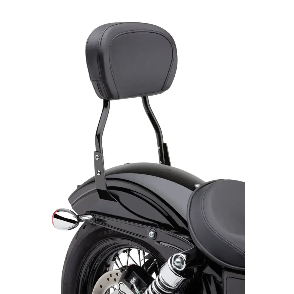 Short Sissy Bar Round Blk Flstf 07 17 Fxst/S/B 06 10 - COBRA