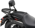 Sissy Bar Luggage Rack Formed Black - COBRA