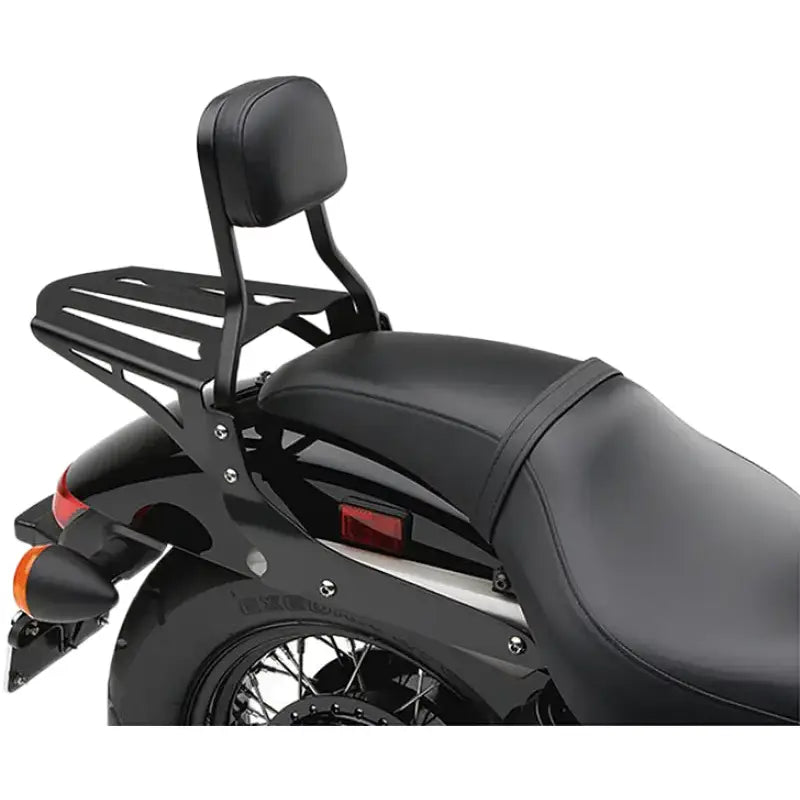 Sissy Bar Luggage Rack Formed Black - COBRA