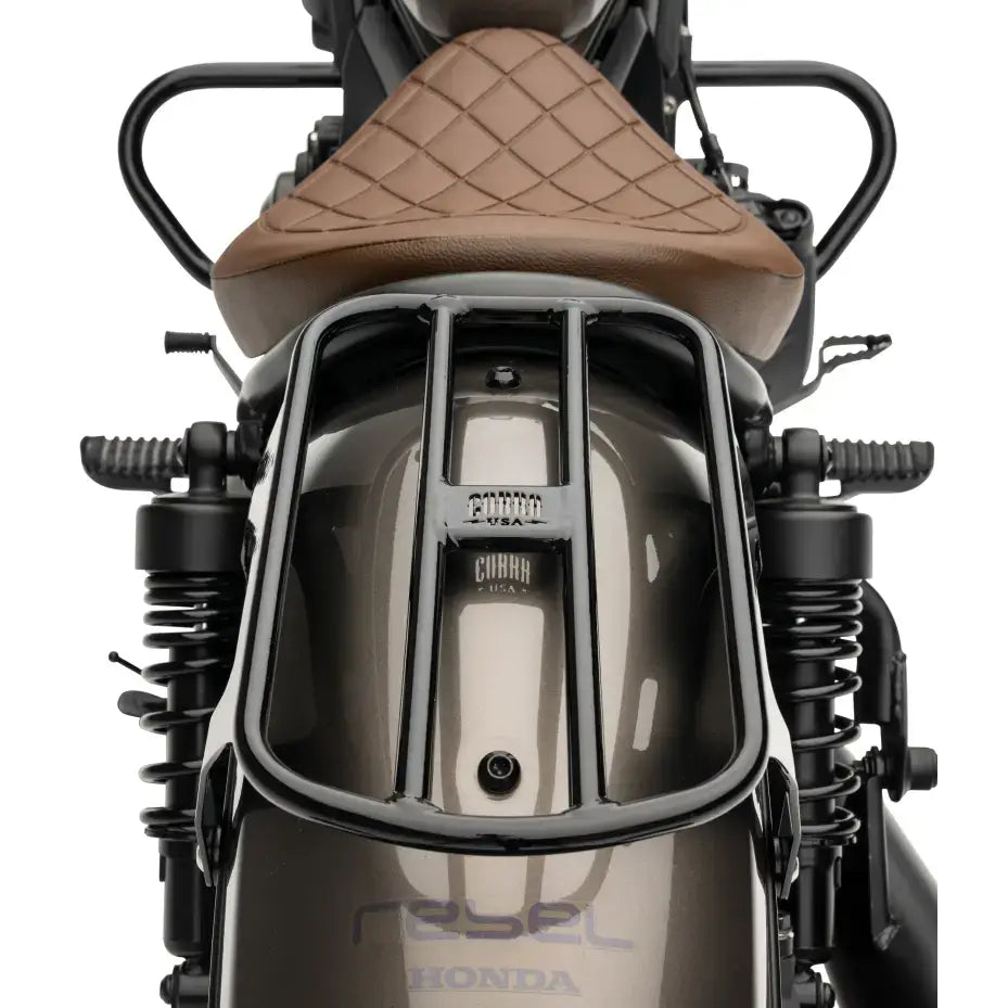 Solo Luggage Rack Tube Black Hon Rebel 300/500 - COBRA
