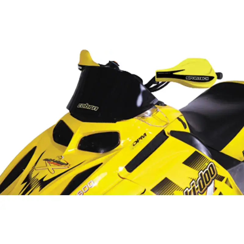 POWERMADD Cobra W/S Low Black 9.5" S D Rev Hood Mounted Flyscreen for Powersports
