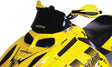 POWERMADD Cobra W/S Low Black 9.5" S D Rev Hood Mounted Flyscreen for Powersports