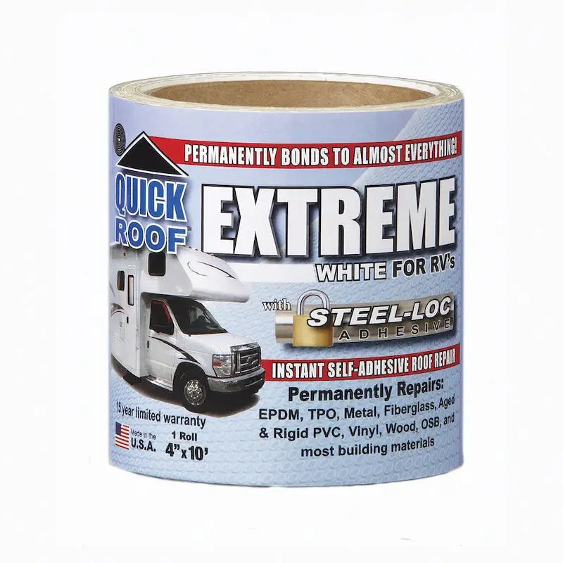 Cofair Prod UBE410 Quick Roof Extreme - White 4' X 10' Quality roof repair tape from Cofair Prod