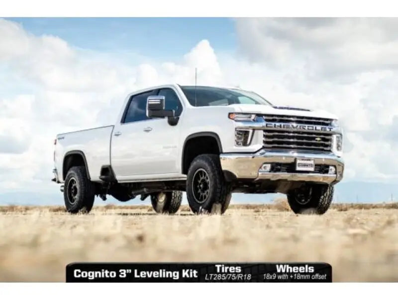 Cognito 20-24 Chevy/GMC Silv/Sierra 2500/3500 HD 2WD/4WD 3in Premier Leveling Kit w/ Fox PSRR 2.0 - Cognito