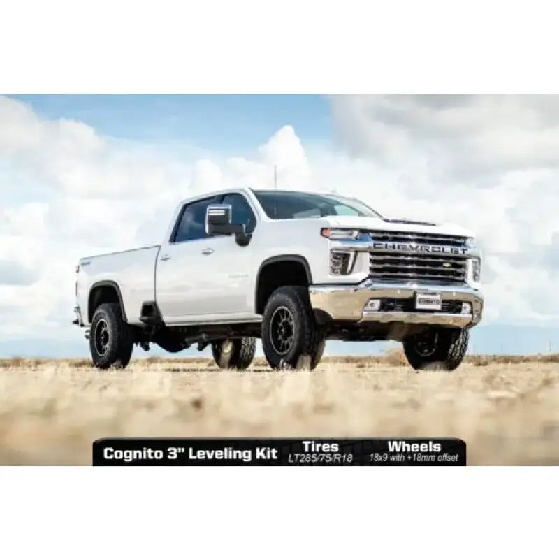 Cognito 20-24 Chevy/GMC Silv/Sierra 2500/3500 HD 2WD/4WD 3in Premier Leveling Kit w/ Fox PSRR 2.0 - Cognito