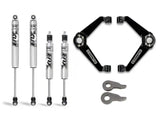 Cognito 01-13 Chevy/GMC Silv/Sierra 2500/3500 HD 2WD/4WD 3in Perf Leveling Kit w/ Fox PS 2.0 IFP - Cognito