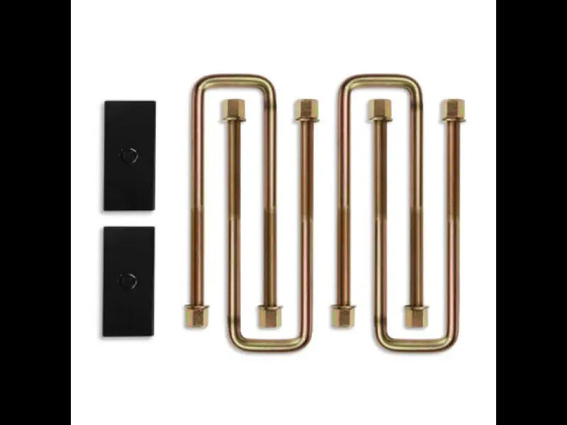 Cognito 11-24 Chev Silv/Sierra 2500/3500 HD 2WD/4WD 1in Block and 16in U-bolt Kit (steel/straight) - Cognito