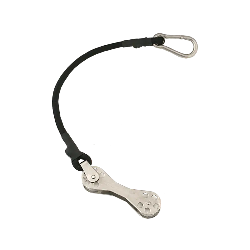 COK-0022-2 Taco Metals Shock Cord W/Double Roller 12 Pai - Bungee