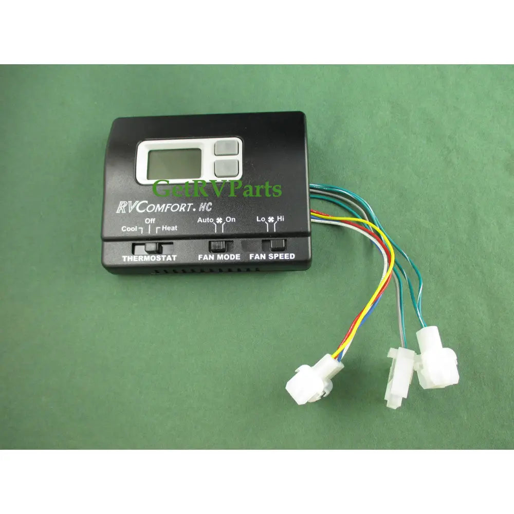Coleman Mach A/C COMPONENTS RV: Coleman Mach Heat/Cool Thermostat Remote Sensor With Plugs Black 8330-3871