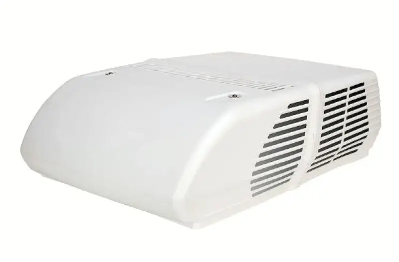 White rooftop air conditioner from Coleman RVP Arctic White for energy efficiency