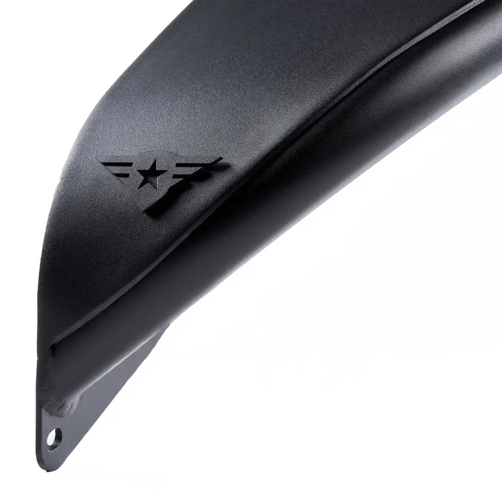 Combat Offrd Limited Lifetime Warranty Fender Flare 15-1076 - Black Jeep JK JKU Full Assault Alum