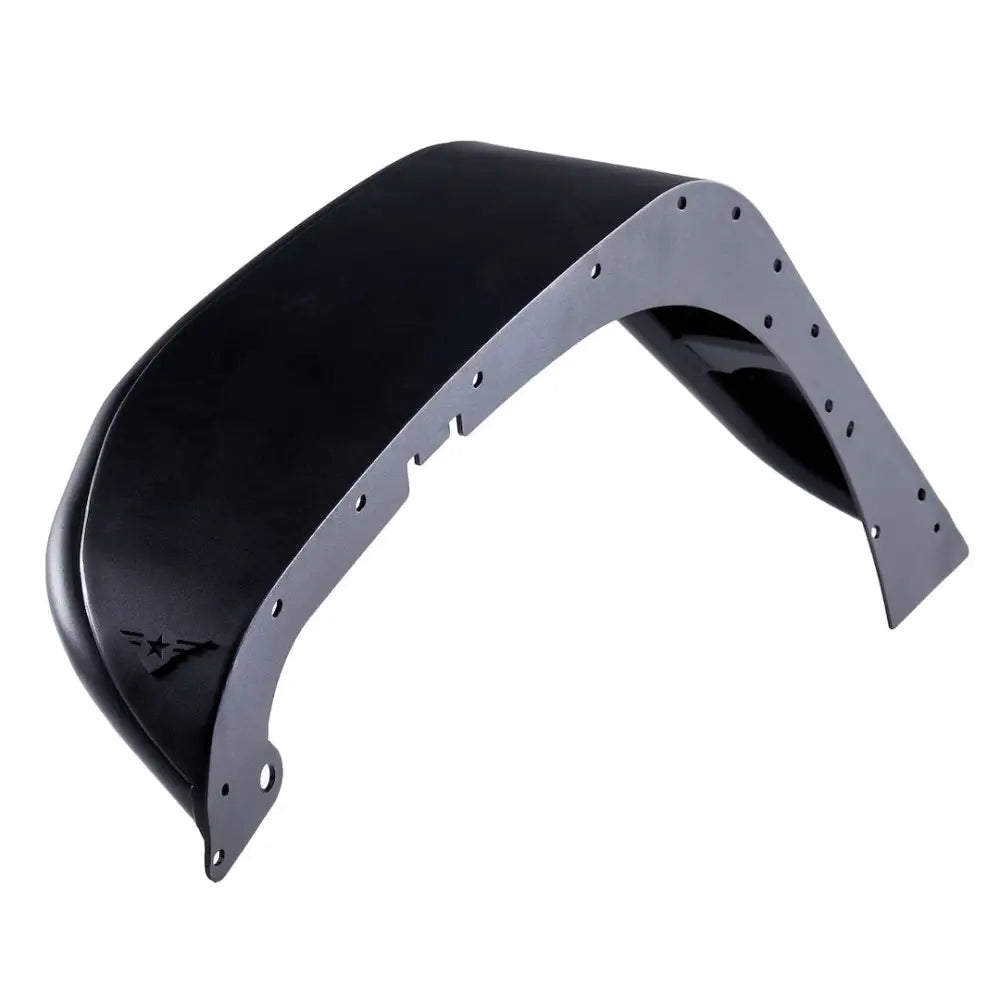 Combat Offrd Limited Lifetime Warranty Fender Flare 15-1076 - Black Jeep JK JKU Full Assault Alum