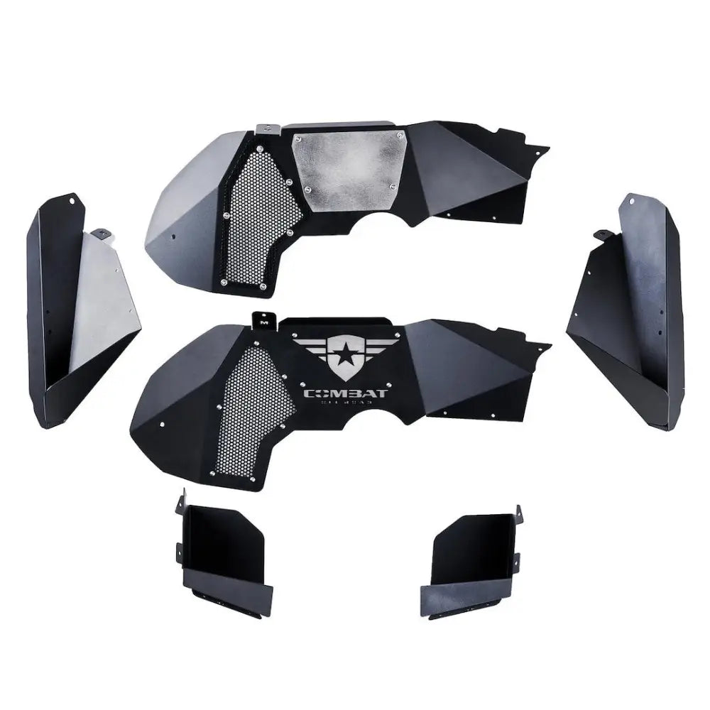 Combat Offrd Limited Lifetime Warranty Fender Well Liner 25-1066 - Jeep JL JLU Battle Ready Aluminum