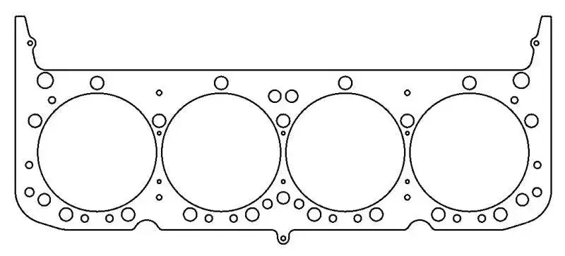 Cometic Chevy Small Block 4.165 inch Bore.040 MLS Headgasket (w/All Steam Holes) - Truck & Automotive